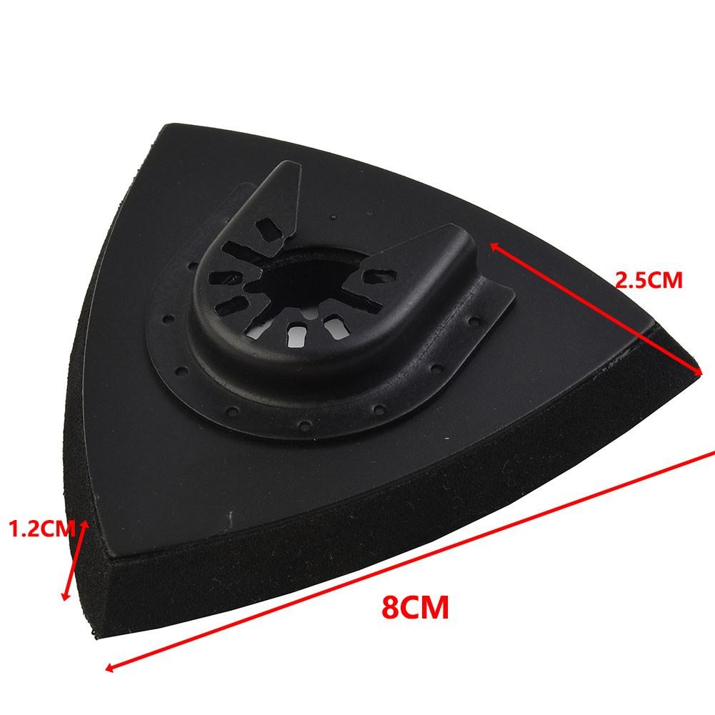 Осциллирующие инструменты шлифовальная тарелка с липучкой треугольная 80mm