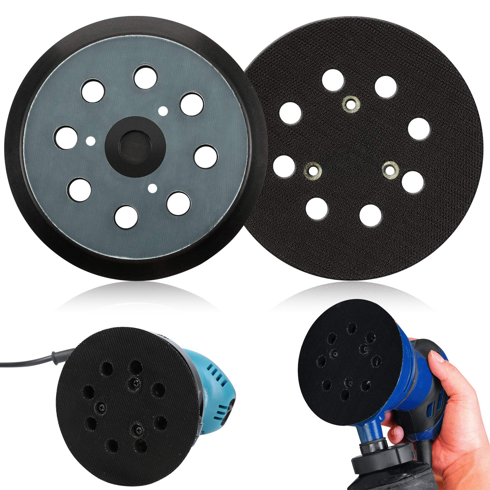 Легко установить 5-дюймовую шлифовальную подложку с липучкой, шлифовальные опорные пластины, шлифовальный станок с липучкой